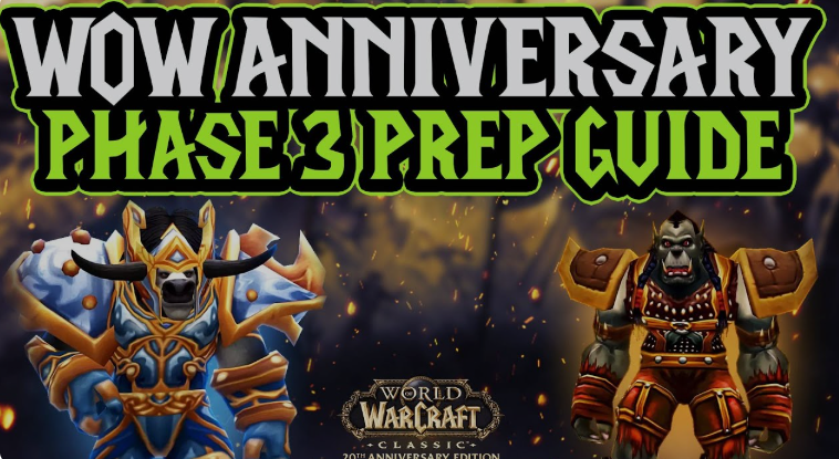 wow classic 20th anniversary phase 3